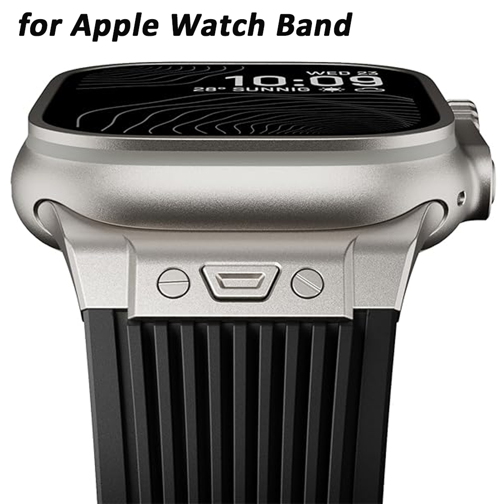 Luxury Watch Apple Bands - Sports Silicone Strap for Apple Watch