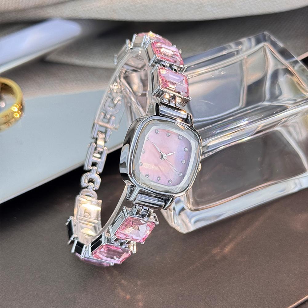 Sparkling Bracelet Watch Squar - Luxury Watch Lady 评论和价格