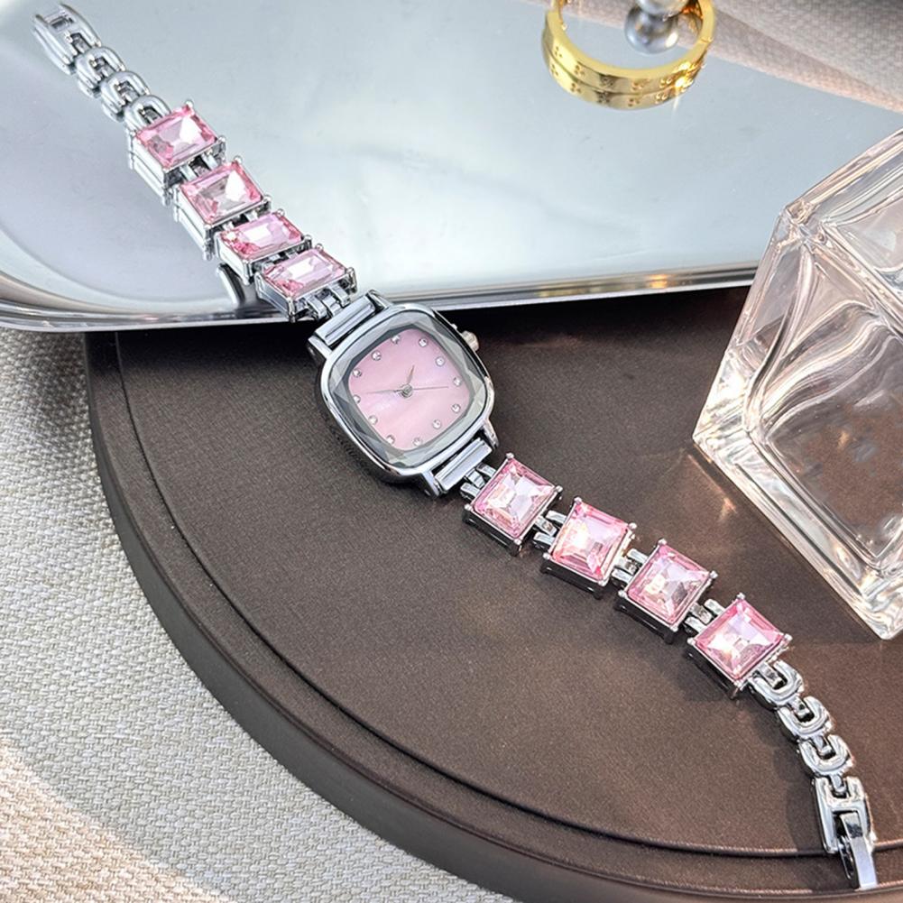 Sparkling Bracelet Watch Squar - Luxury Watch Lady 评论和价格