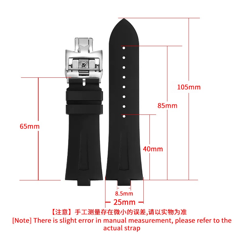 Silicone Rubber Watch Band For - Luxury Watch Vacheron Constantin 评论和价格