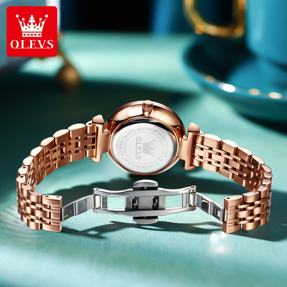 OLEVS 5536 Brand Beautiful Wom - Luxury Watch Lady 评论和价格