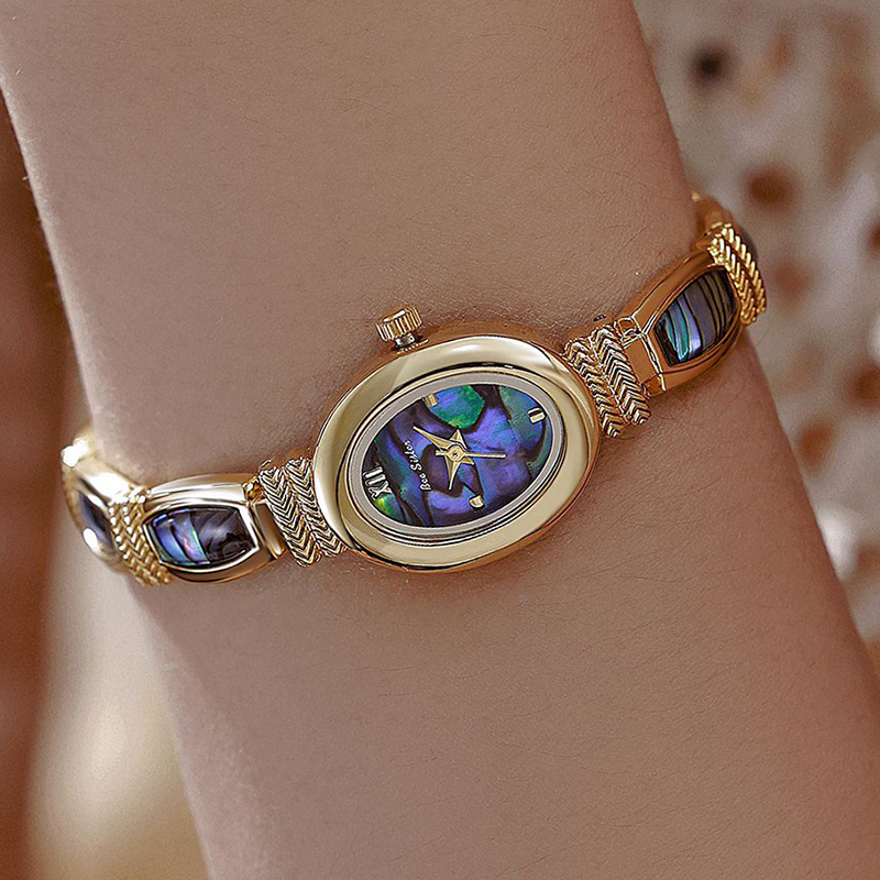 Oval Dial Women Bracelet Watch - Luxury Watch Brand For Women 评论和价格