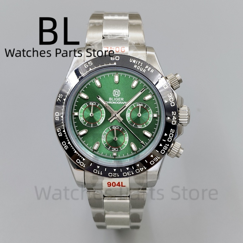 BLIGER 39mm Luxury Green Dial  - Luxury Watch Green Dial 评论和价格