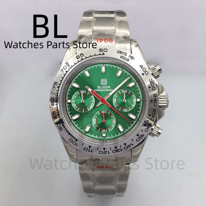 BLIGER 39mm Luxury Green Dial  - Luxury Watch Green Dial 评论和价格