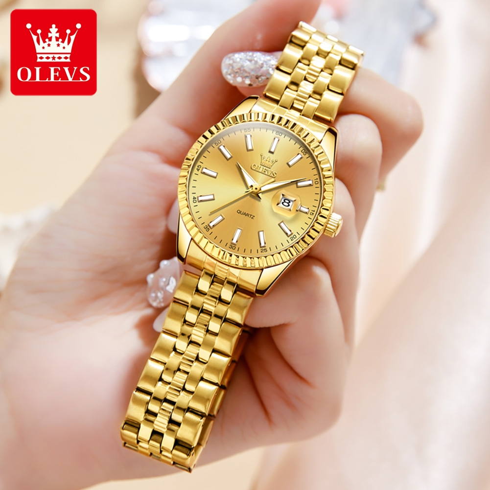 OLEVS 5593 Quartz Women's Watc - Luxury Watch Brand For Women 评论和价格