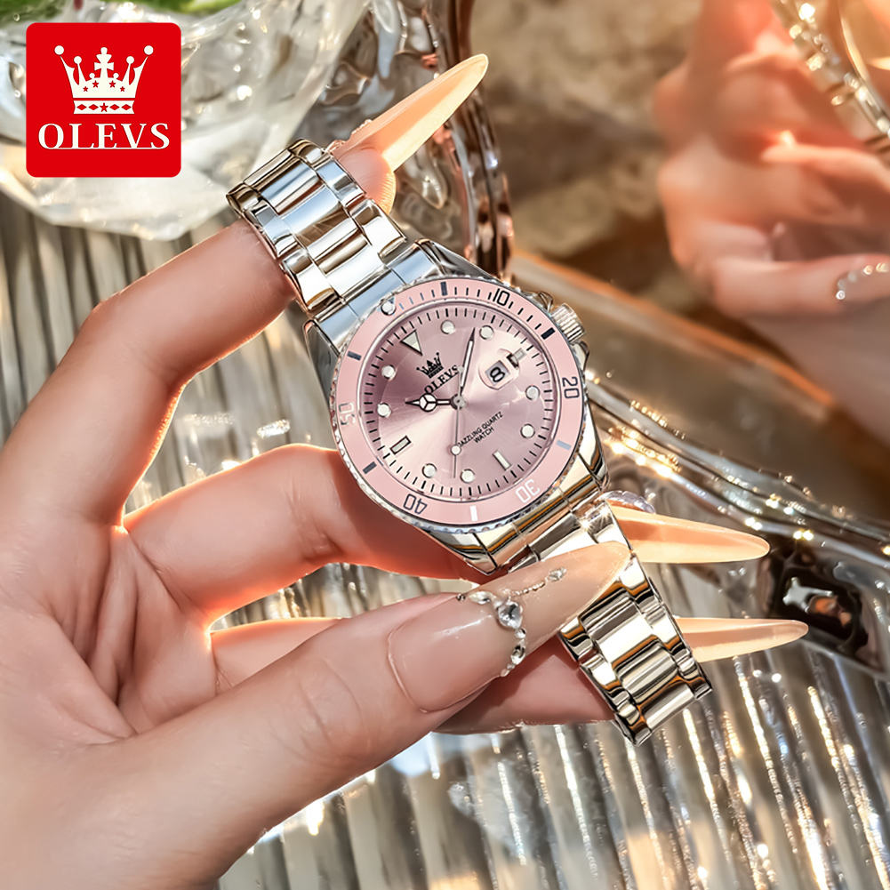 OLEVS Luxury Quartz Women's Wa - Luxury Watch Brand For Women 评论和价格