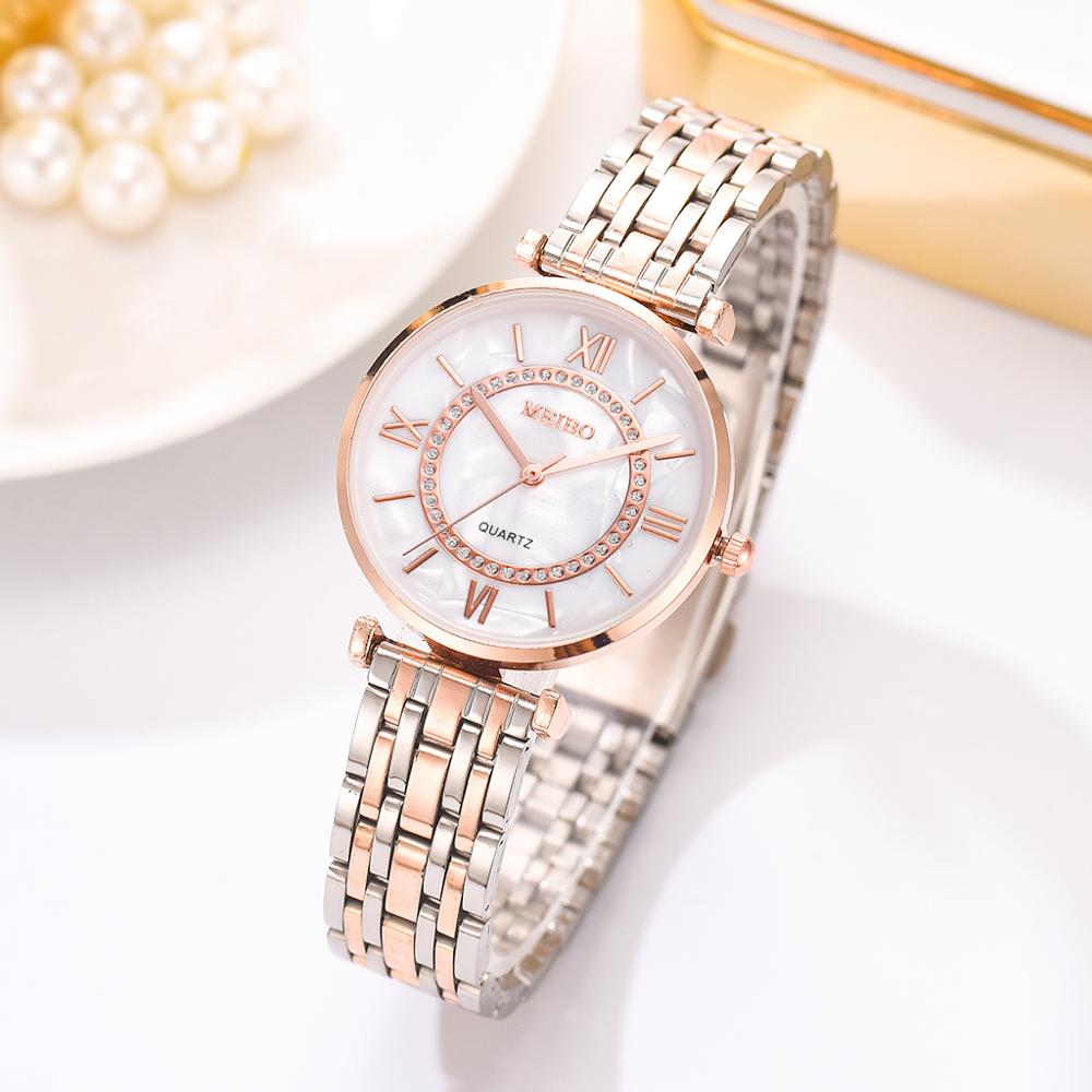 Luxury Crystal Women Bracelet  - Luxury Watch Brand For Women 评论和价格