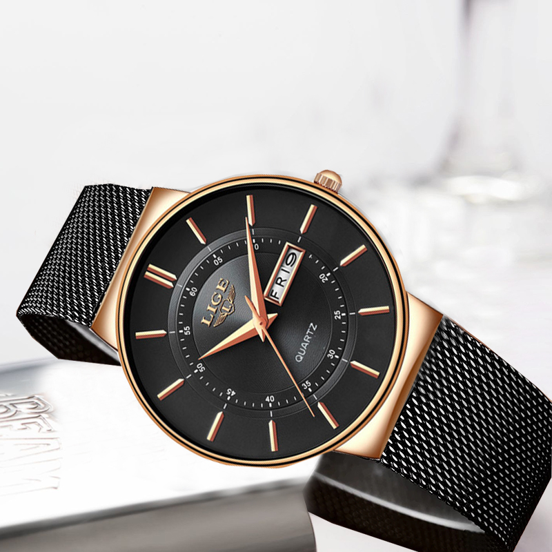 LIGE Women Watches Luxury Bran - Luxury Watch Brand For Women 评论和价格