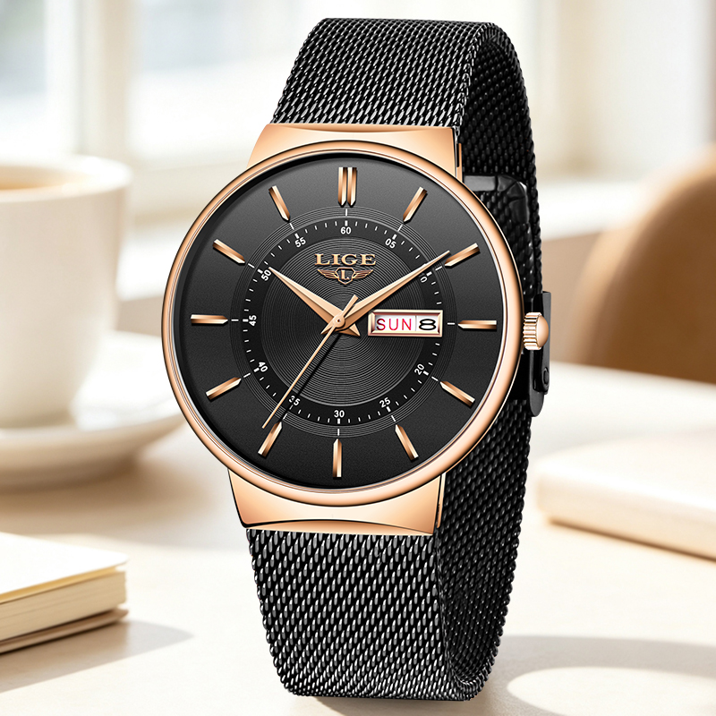 LIGE Women Watches Luxury Bran - Luxury Watch Brand For Women 评论和价格