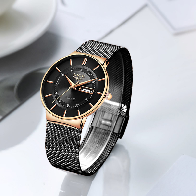 LIGE Women Watches Luxury Bran - Luxury Watch Brand For Women 评论和价格