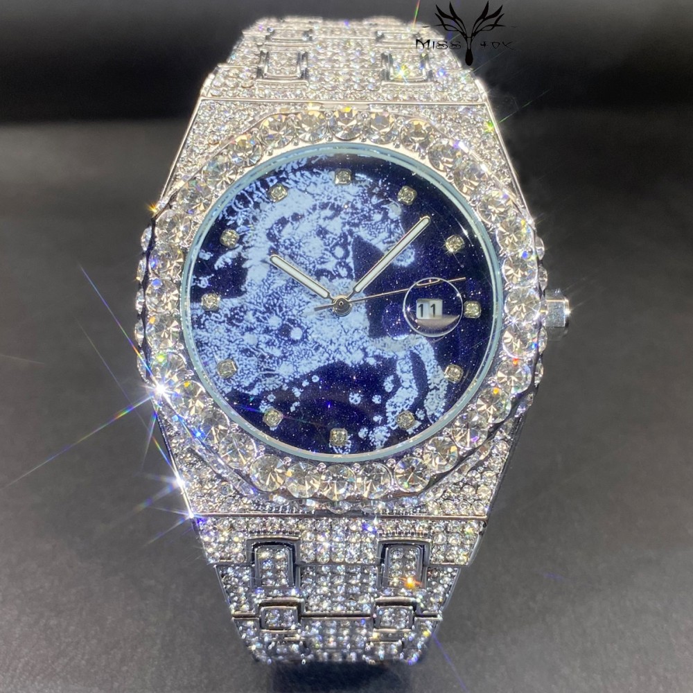 2026 Hip Hop Mens Quartz Watch - Luxury Watch Iceberg 评论和价格