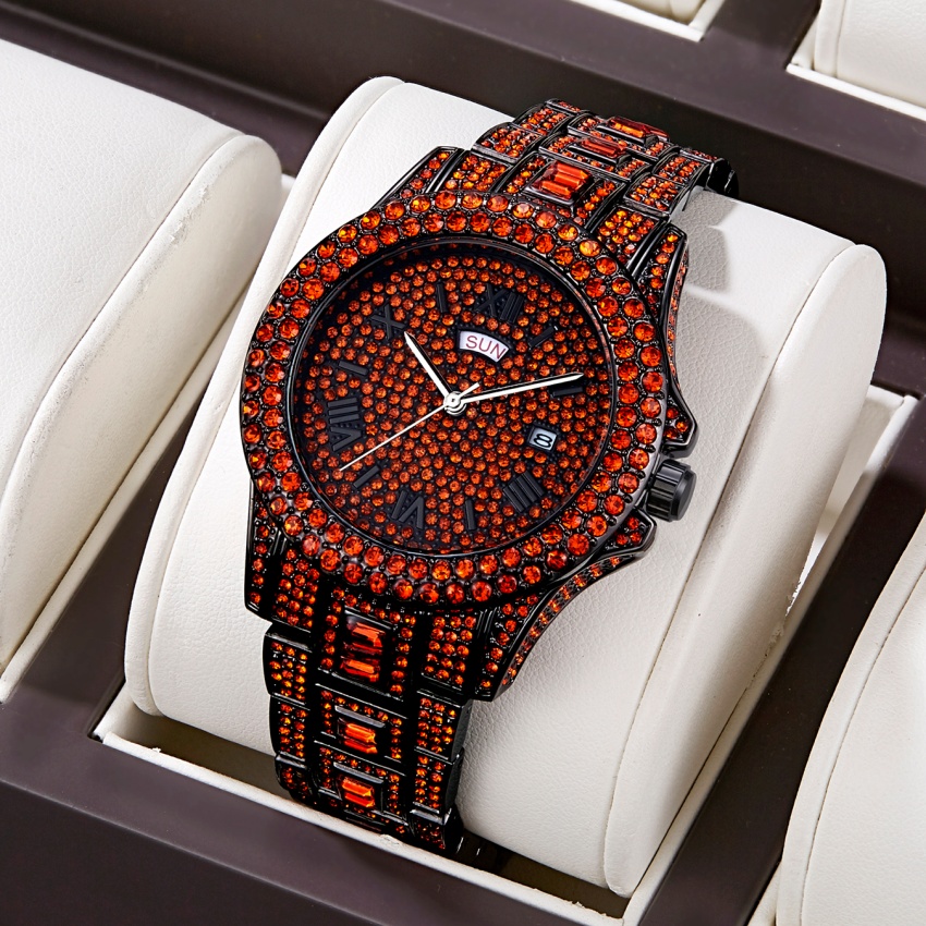Luxury Hip Hop Stainless Steel - Luxury Watch Iceberg 评论和价格