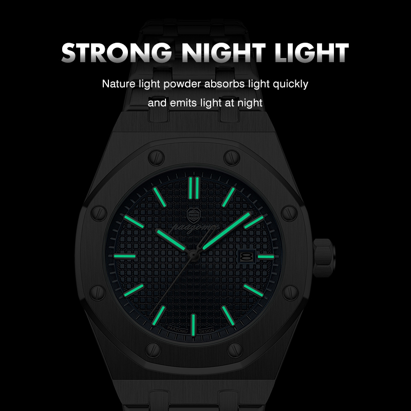 PAAZOMU Luxury Business Man Wr - Luxury Watch Green Dial 评论和价格