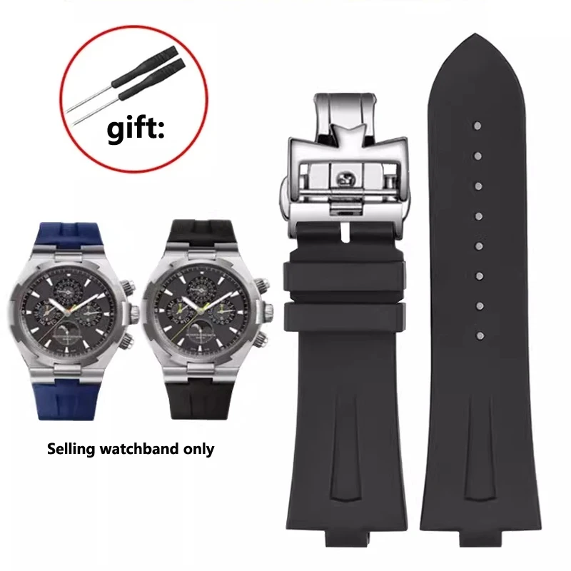 Silicone Rubber Watch Band For - Luxury Watch Vacheron Constantin 评论和价格