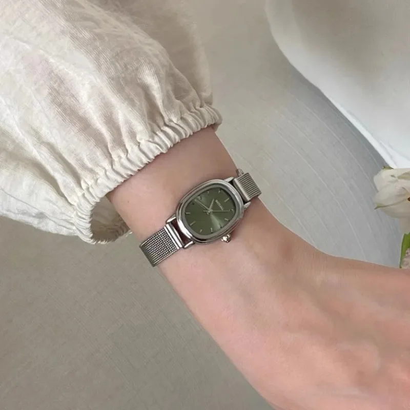 Small Oval Dial Green Watch Si - Luxury Watch Green Dial 评论和价格